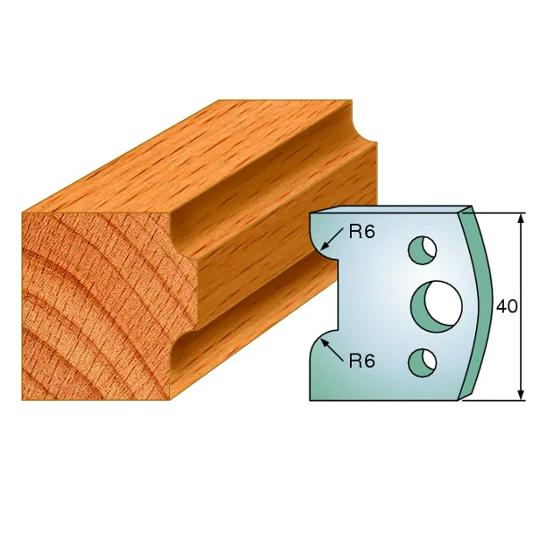 Standard Avviser Nr.063 2Stk. Avvisere 40x4 mm SP 