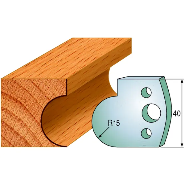 Standard Avviser Nr.065 2Stk. Avvisere 40x4 mm SP 