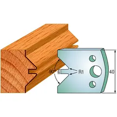 Standard Avviser Nr.071 2Stk. Avvisere 40x4 mm SP