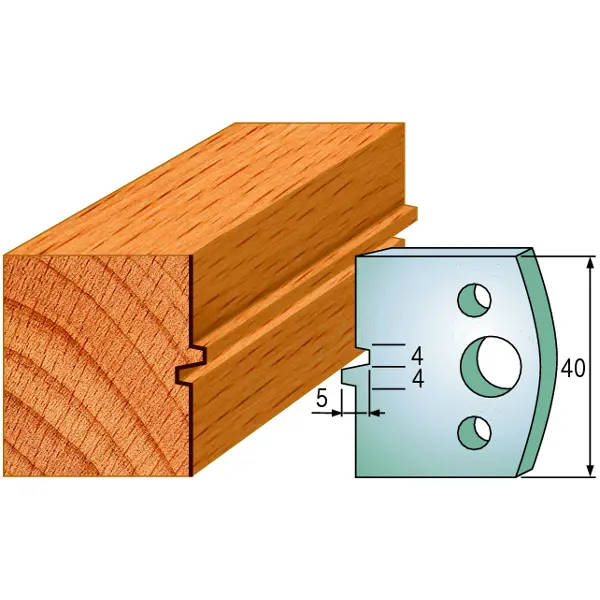 Standard Avviser Nr.074 2Stk. Avvisere 40x4 mm SP 