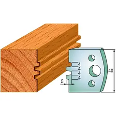 Standard Avviser Nr.075 2Stk. Avvisere 40x4 mm SP