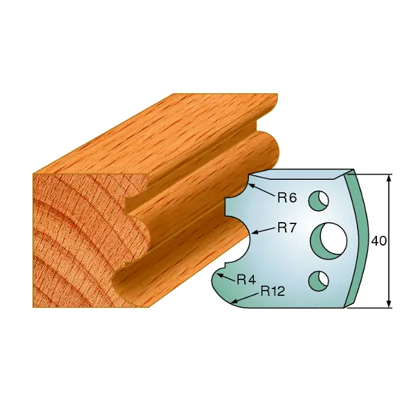 Standard Avviser Nr.088 2Stk. Avvisere 40x4 mm SP 