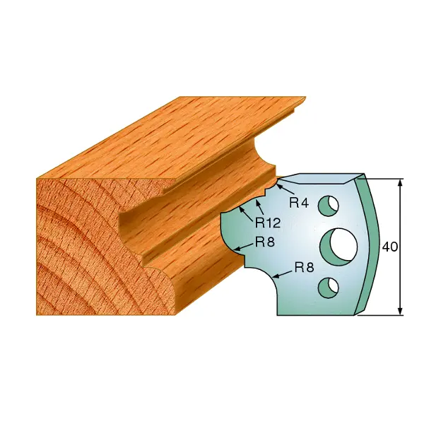 Standard Avviser Nr.089 2Stk. Avvisere 40x4 mm SP 