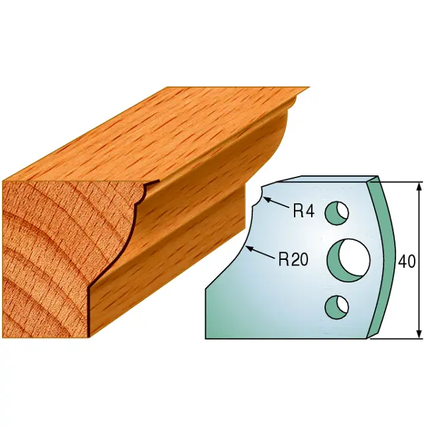 Standard Avviser Nr.109 2Stk. Avvisere 40x4 mm SP 