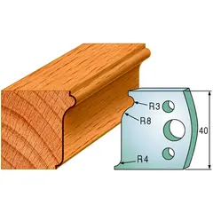 Standard Avviser Nr.110 2Stk. Avvisere 40x4 mm SP
