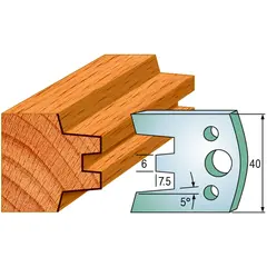 Standard Avviser Nr.113 2Stk. Avvisere 40x4 mm SP