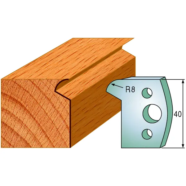Standard Avviser Nr.116 2Stk. Avvisere 40x4 mm SP 