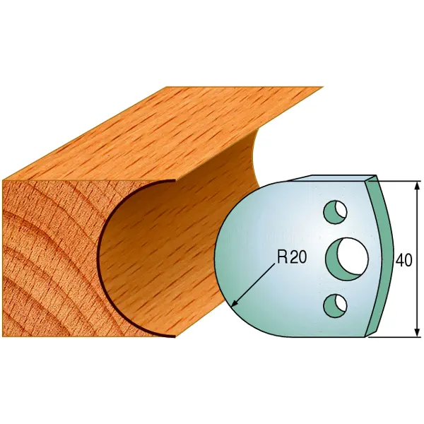 Standard Avviser Nr.131 2Stk. Avvisere 40x4 mm SP 