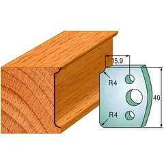 Standard Avviser Nr.171 2Stk. Avvisere 40x4 mm SP