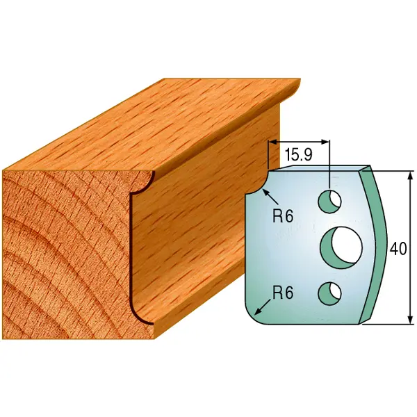 Standard Avviser Nr.173 2Stk. Avvisere 40x4 mm SP 