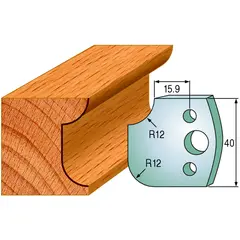 Standard Avviser Nr.176 2Stk. Avvisere 40x4 mm SP