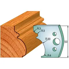 Standard Avviser Nr.501 2Stk. Avvisere 50x4 mm SP