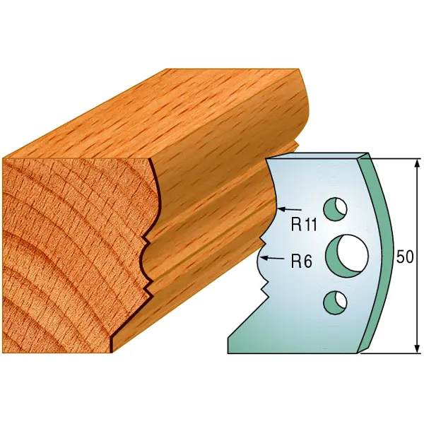 Standard Avviser Nr.503 2Stk. Avvisere 50x4 mm SP 