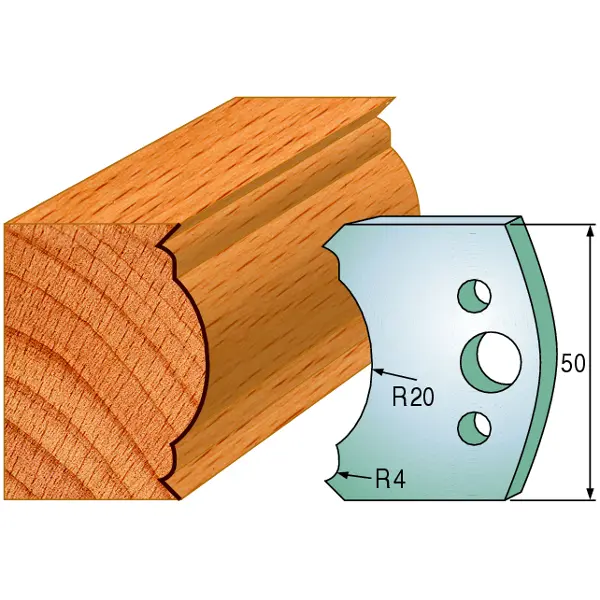 Standard Avviser Nr.507 2Stk. Avvisere 50x4 mm SP 