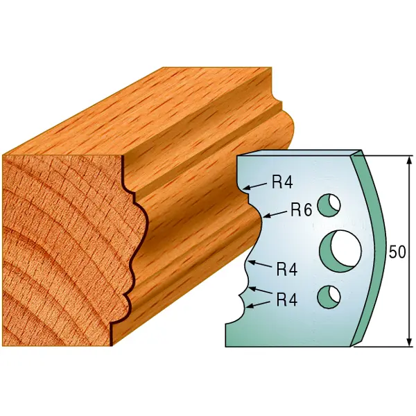 Standard Avviser Nr.511 2Stk. Avvisere 50x4 mm SP 