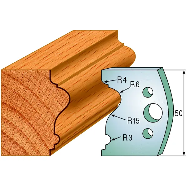 Standard Avviser Nr.512 2Stk. Avvisere 50x4 mm SP 