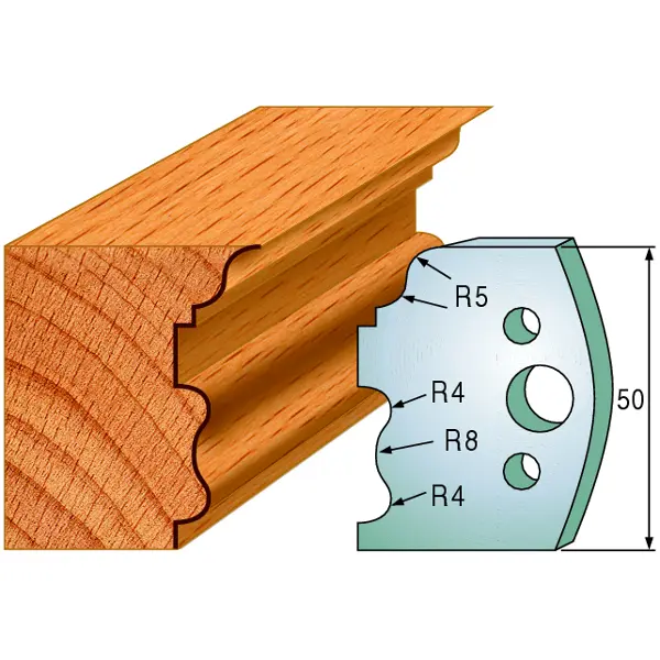 Standard Avviser Nr.515 2Stk. Avvisere 50x4 mm SP 