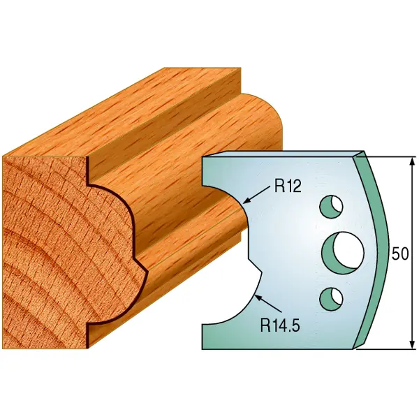 Standard Avviser Nr.519 2Stk. Avvisere 50x4 mm SP 