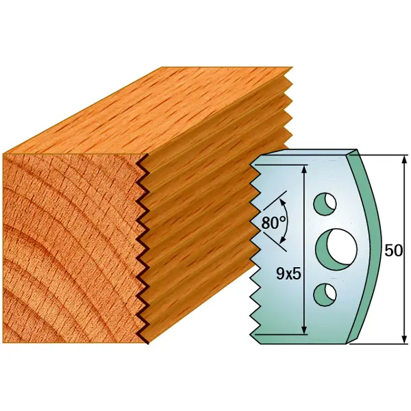 Standard Avviser Nr.524 2Stk. Avvisere 50x4 mm SP 