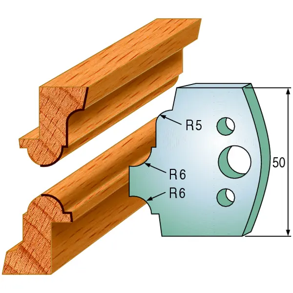 Standard Avviser Nr.542 2Stk. Avvisere 50x4 mm SP 