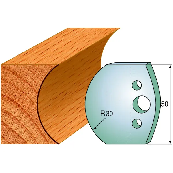 Standard Avviser Nr.544 2Stk. Avvisere 50x4 mm SP 