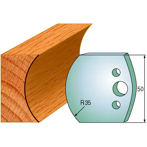 Standard Avviser Nr.545 2Stk. Avvisere 50x4 mm SP 