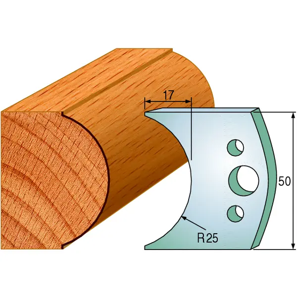 Standard Avviser Nr.546 2Stk. Avvisere 50x4 mm SP 