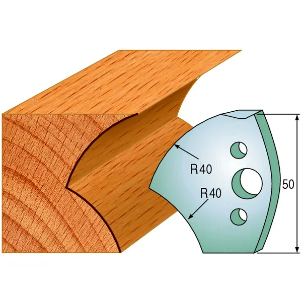 Standard Avviser Nr.550 2Stk. Avvisere 50x4 mm SP 