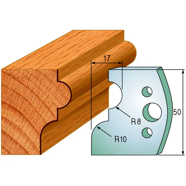 Standard Avviser Nr.551 2Stk. Avvisere 50x4 mm SP 