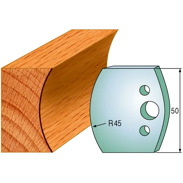 Standard Avviser Nr.554 2Stk. Avvisere 50x4 mm SP 