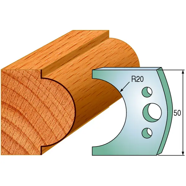 Standard Avviser Nr.562 2Stk. Avvisere 50x4 mm SP 