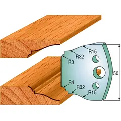 Standard Avviser Nr.568 2Stk. Avvisere 50x4 mm SP