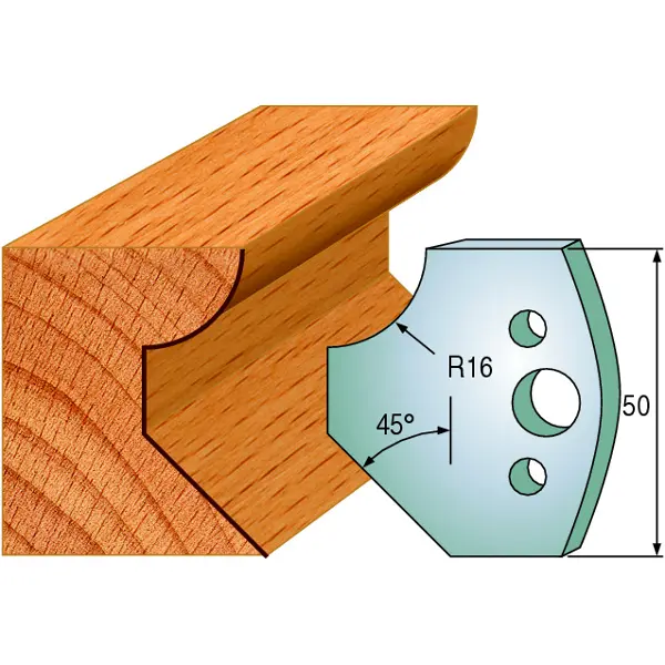 Standard Avviser Nr.569 2Stk. Avvisere 50x4 mm SP 