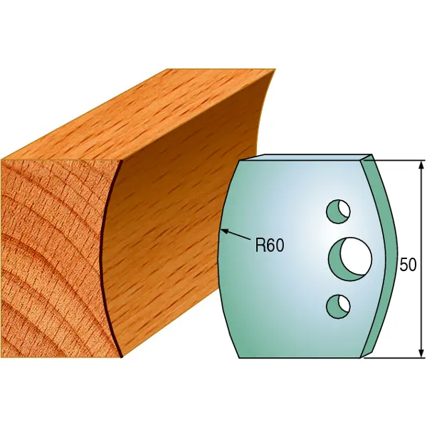Standard Avviser Nr.574 2Stk. Avvisere 50x4 mm SP 