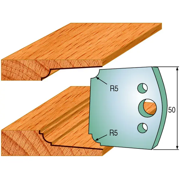 Standard Avviser Nr.579 2Stk. Avvisere 50x4 mm SP 