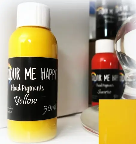 Pigment for Epoxy 50 Ml - Yellow Colour Me Happy