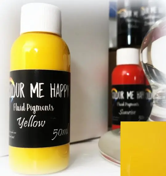Pigment for Epoxy 50 Ml - Yellow Colour Me Happy 
