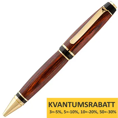 Apprentice Cigar Kulepenn 24K Gull Kvantumsrabatt! Kjøp Fler, Spar Mer! 