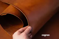 Perun lær Cognac - hel Forpart