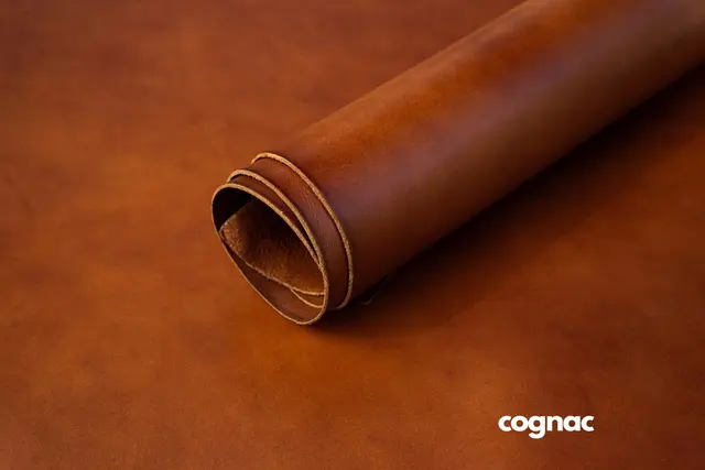 Perun lær Cognac - hel Forpart 