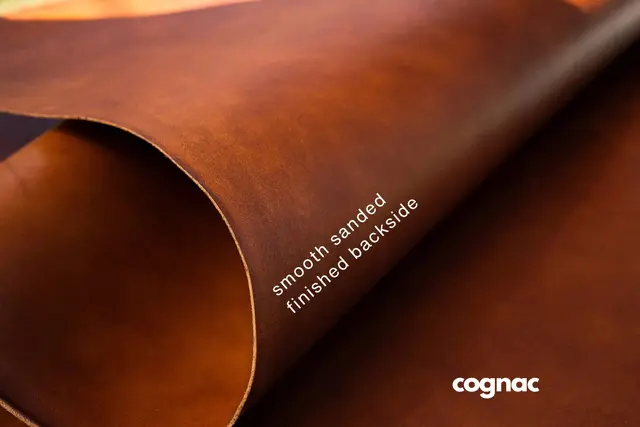 Perun lær Cognac - hel Forpart 