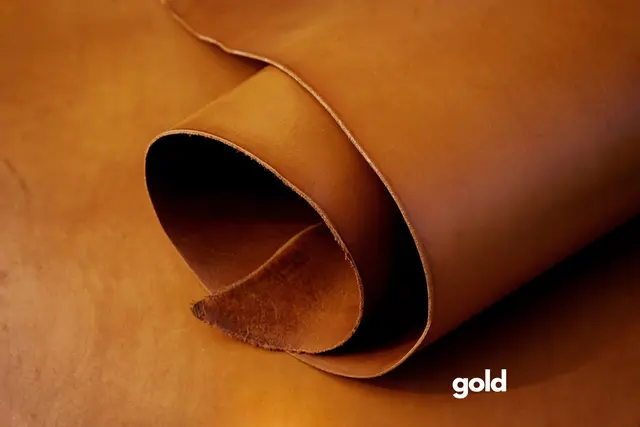 Perun lær Gold - hel Forpart 
