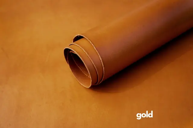 Perun lær Gold - hel Forpart 