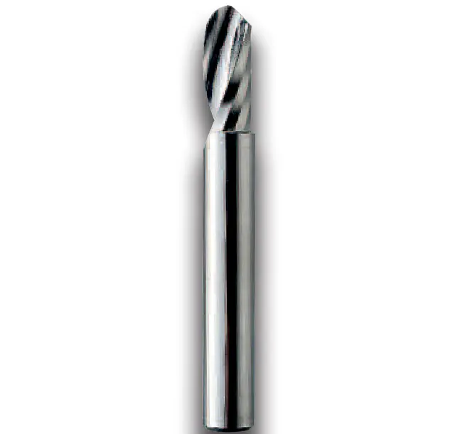 Kulefres Plast/Tre/Gummi Ø 3 1-skjærs. 3mm. Tange 