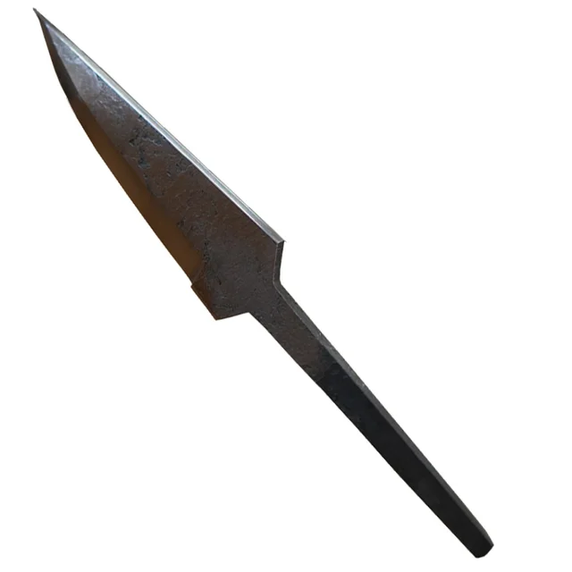 Knivblad råsmidd, med rett rygg 90-99 mm Smidd av Dalen's knivbu 