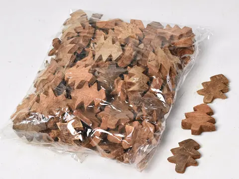 Kokosn&#248;ttskall - juletre ca5 cm/ca 50stk