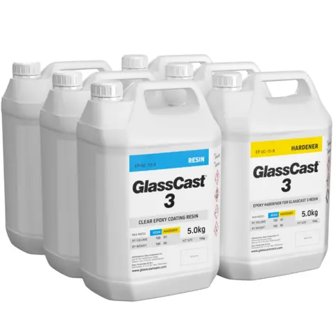 Epoxy - Glassklar3. 30 Kg GlassCast3