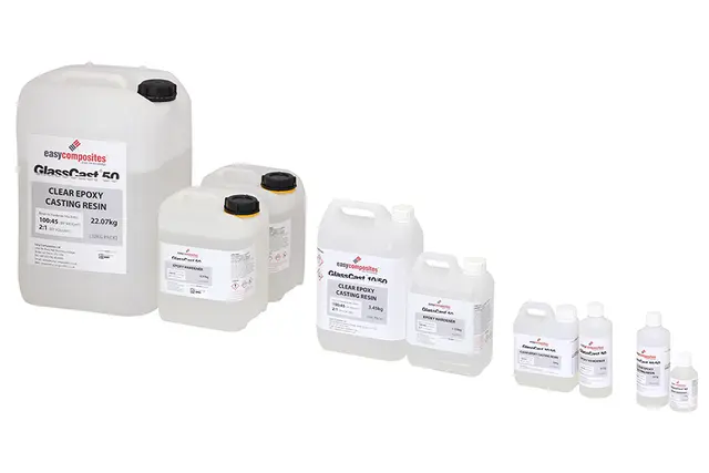 Epoxy - Glassklar 50 Velg riktig mengde 