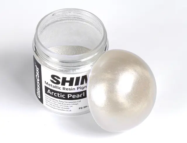 Shimr Metallisk Glimmerpulver 3g. Arctic Pearl 