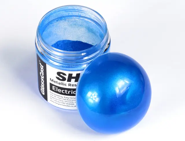 Shimr Metallisk Glimmerpulver 20G. Electric Blue 